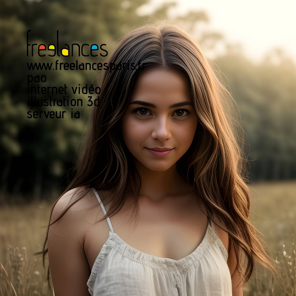 Pao mise en page internet vidéo illustration 3d serveur IA générative AI freelance paris studio de création magazines 4amj7510